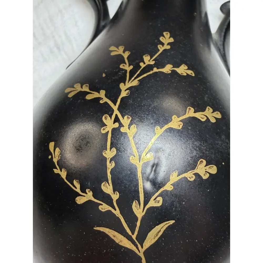 Vintage Hand Painted Pitcher Vase Original Arnart Creation Victorian Shabby Rose